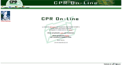 Desktop Screenshot of cpronline.cprsystem.it